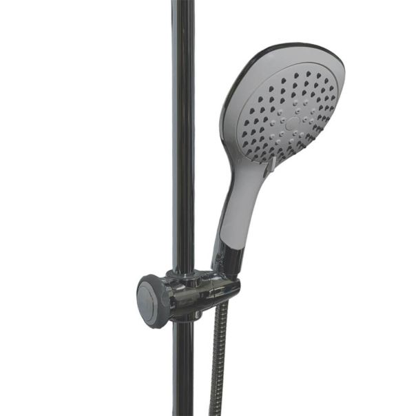 AQUAPROMET Usponski tuš GODAFOSS white - 5098-1