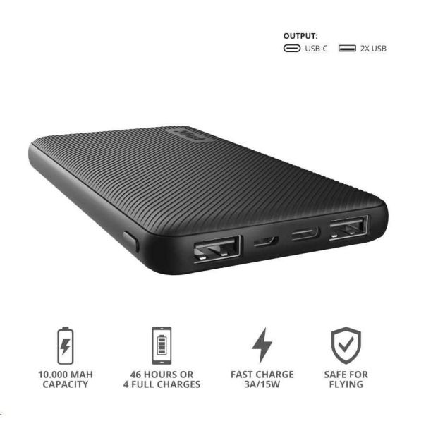 TRUST Power bank Primo ECO 10000mAh - 24678