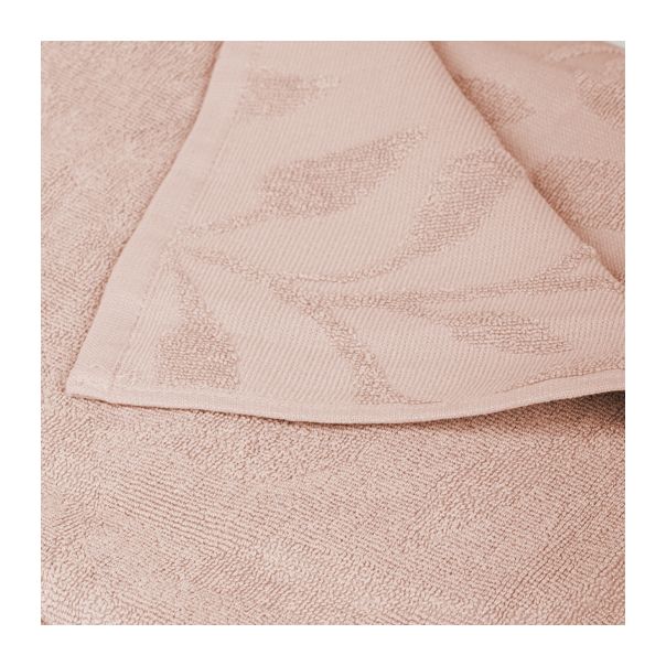 DEKOR DOM Frotir prekrivač 200x210cm Leaf, bež - 023875