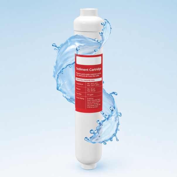 FRIZZLIFE inline sediment filter za RO - EP3105498