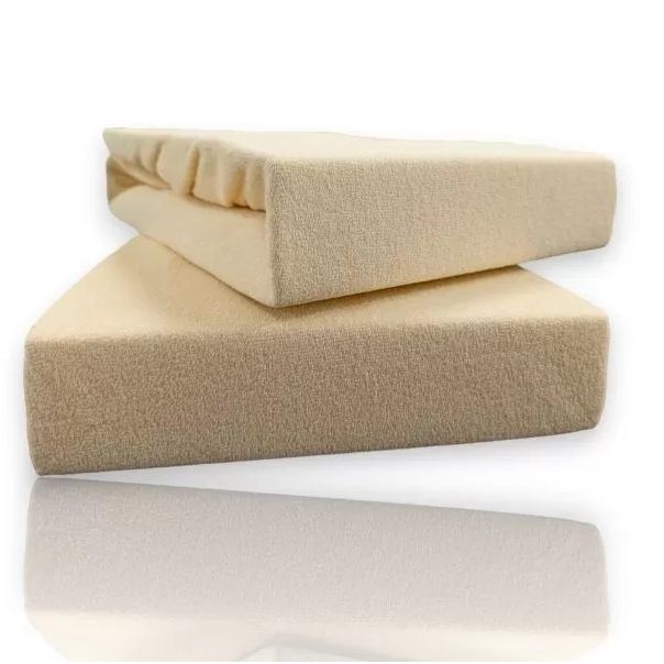 Čaršav frotir 90x200cm krem - VLK000221-krem