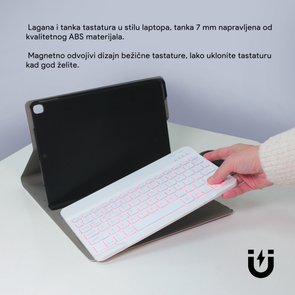 Futrola sa tastaturom i misem za iPad 10.2 2019/2020/2021 bez - 210789