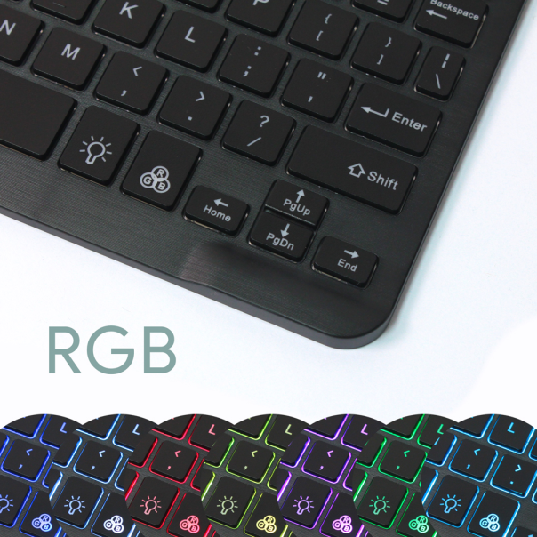 Futrola sa tastaturom i mišem za iPad Air/Air 2 crna - 210788-1