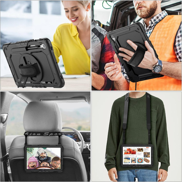 Futrola Shockproof za Samsung Tab S9/ X710/ S9 FE/ X510/ S10 FE/ X520 crna - 614400