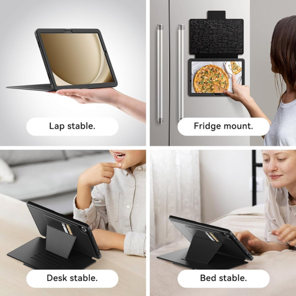 Futrola Smart Functional Cover za Samsung Tab A9 Plus/ X210 crna - 617491