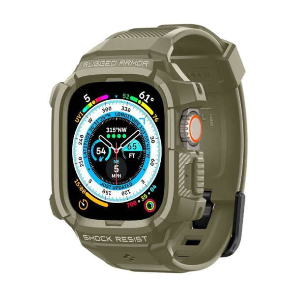 Futrola Spigen Rugged Armor Pro za Apple Watch Ultra 42/ 44/ 45/ 49 mm vintage khaki - ACS05915