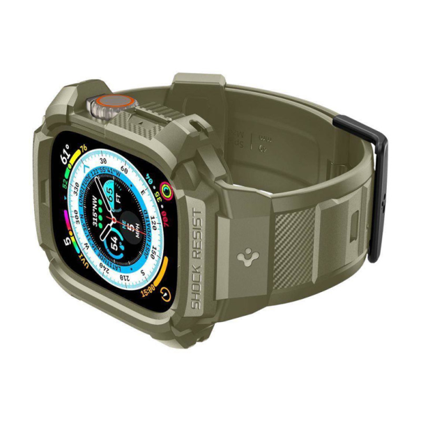 Futrola Spigen Rugged Armor Pro za Apple Watch Ultra 42/ 44/ 45/ 49 mm vintage khaki - ACS05915