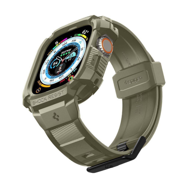 Futrola Spigen Rugged Armor Pro za Apple Watch Ultra 42/ 44/ 45/ 49 mm vintage khaki - ACS05915
