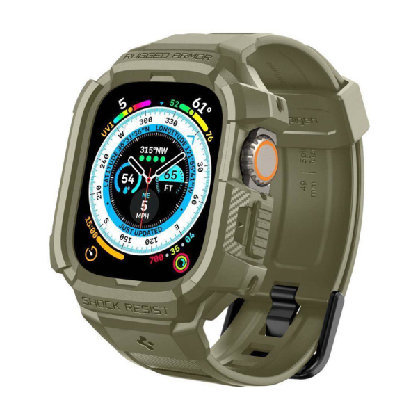 Futrola Spigen Rugged Armor Pro za Apple Watch Ultra 42/ 44/ 45/ 49 mm vintage khaki - ACS05915