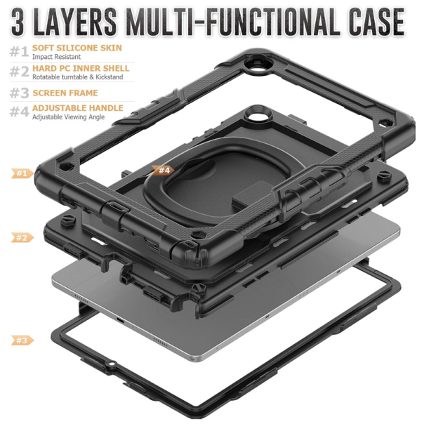 Futrola STRAP za Samsung Tab A9 Plus/ X210 crna - 611934