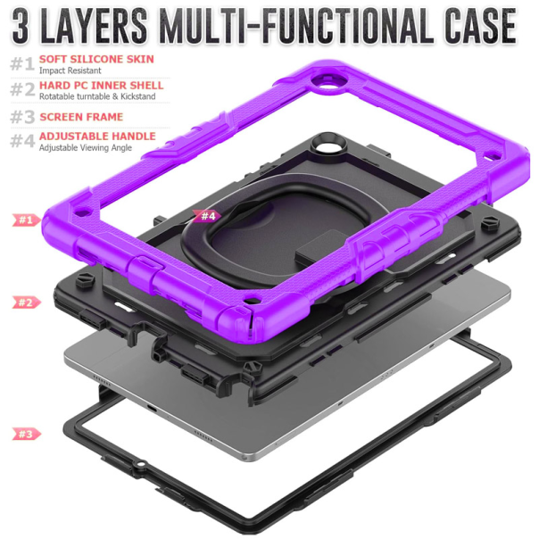 Futrola STRAP za Samsung Tab A9 Plus/ X210 ljubičasta - 611947