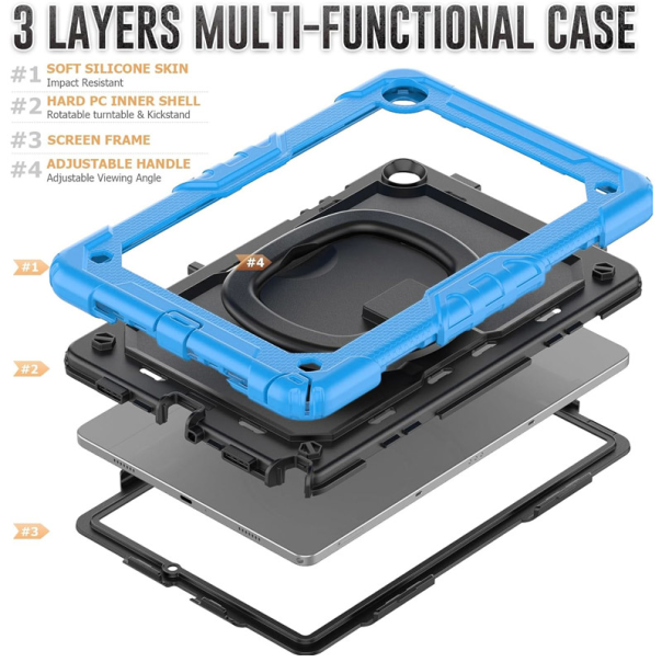 Futrola STRAP za Samsung Tab A9 Plus/ X210 svetlo plava - 611945