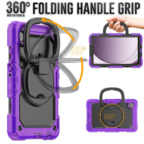 Futrola STRAP za Samsung Tab A9/ X110 ljubičasta - 513480