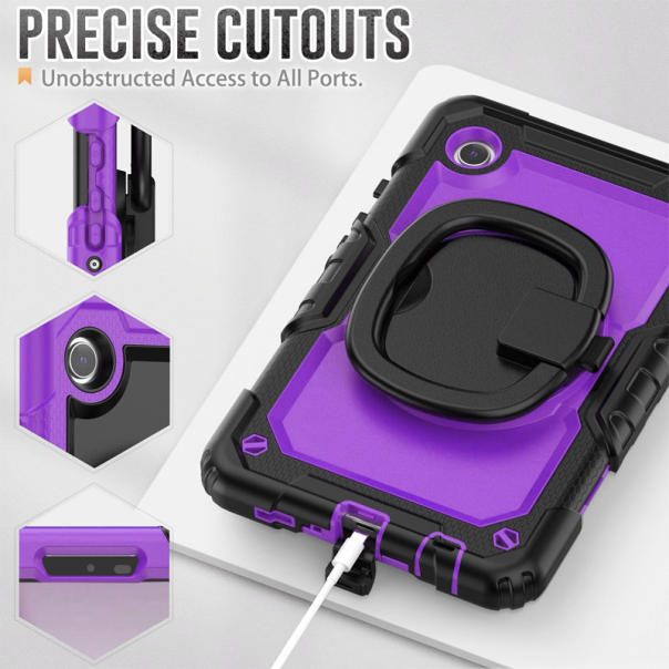 Futrola STRAP za Samsung Tab A9/ X110 ljubičasta - 513480