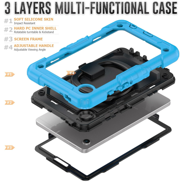 Futrola STRAP za Samsung Tab A9/ X110 svetlo plava - 513478