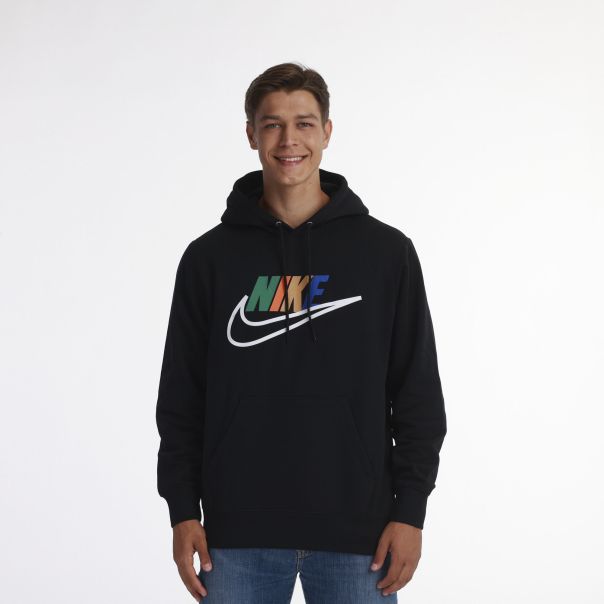 NIKE Duks sa kapuljačom m nk club bb hdy futura block M - FZ0772-010