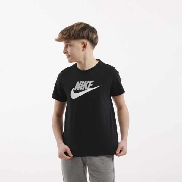 NIKE Majica kratak rukav nsw tee futura hbr BG - FZ5178-010