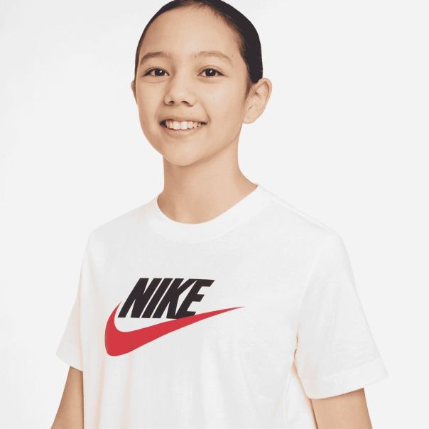 NIKE Majica kratak rukav nsw tee futura hbr BG - FZ5178-100