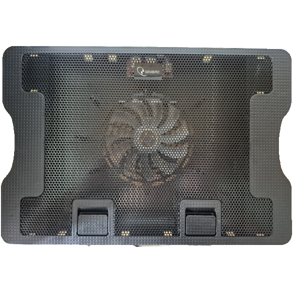 N2000FS** Gembird hladnjak za laptop 15-17 140mm Fan-CONTROL, 2xUSB, 370x265mm, Ergo Stand(599) - EP3231009