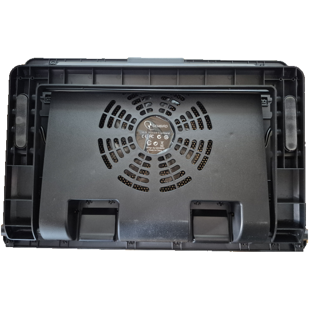 N2000FS** Gembird hladnjak za laptop 15-17 140mm Fan-CONTROL, 2xUSB, 370x265mm, Ergo Stand(599) - EP3231009