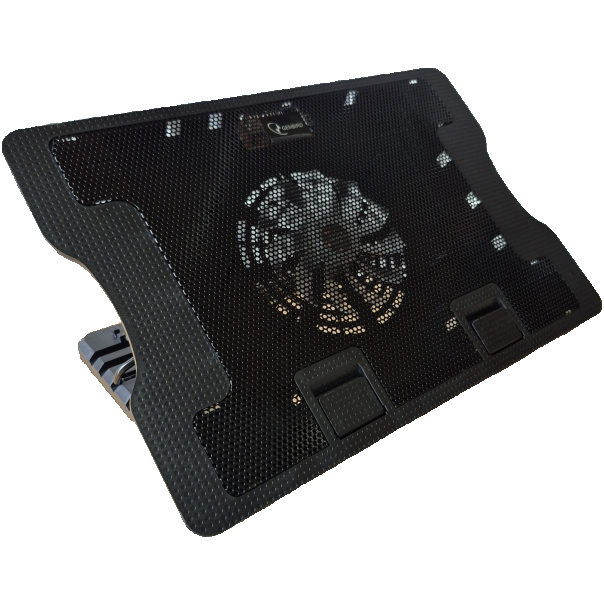 N2000FS** Gembird hladnjak za laptop 15-17 140mm Fan-CONTROL, 2xUSB, 370x265mm, Ergo Stand(599) - EP3231009