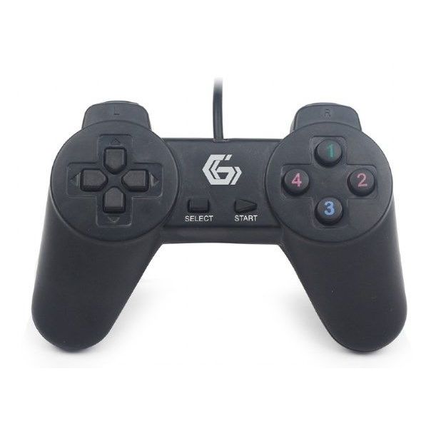 JPD-UB-01 Gembird USB 2.0 digital gamepad black (alt. JPD-Digitalpad) fo - EP3223302