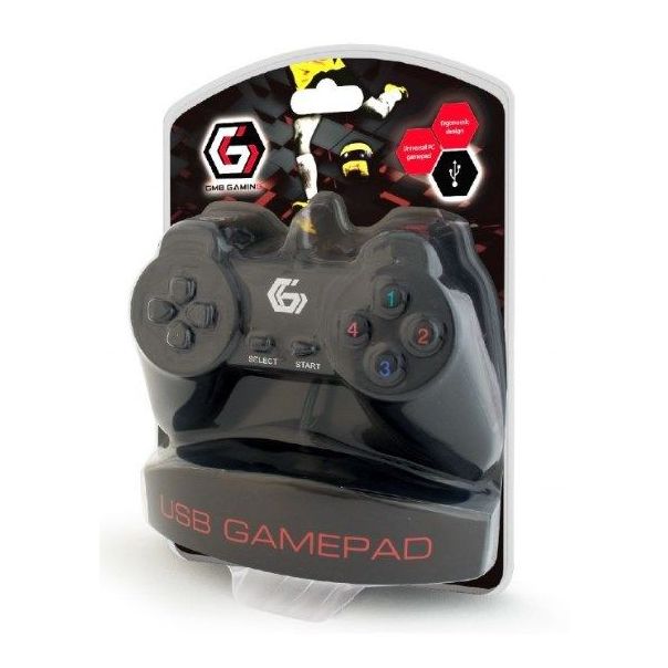 JPD-UB-01 Gembird USB 2.0 digital gamepad black (alt. JPD-Digitalpad) fo - EP3223302