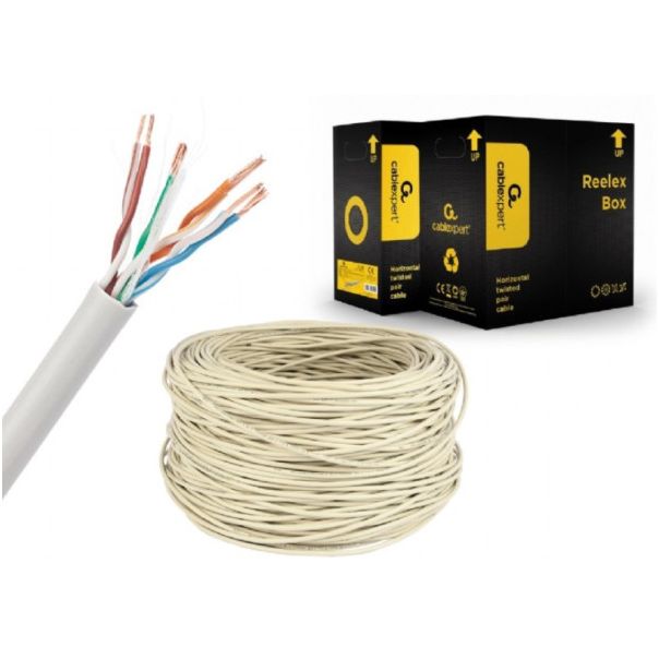 UPC-5004E-L Gembird UTP cat.5E Indoor licnasti PREMIUM CCA kotur 305m FOK - EP3223153