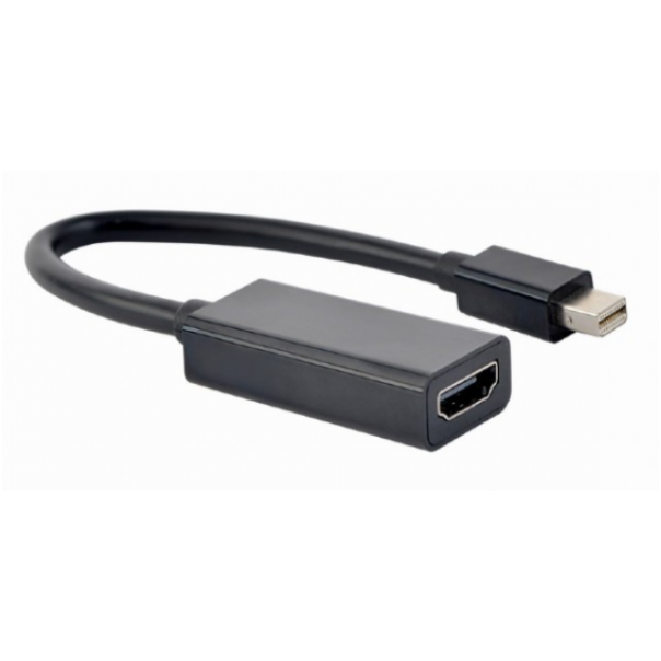 A-mDPM-HDMIF4K-01 Gembird 4K Mini DisplayPort to HDMI adapter cable, black - EP3223446