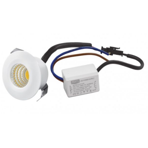 LED Ugradna lampa 3W 3200K toplo bela 28x40mm LUG-012-3/WW - EP3244806