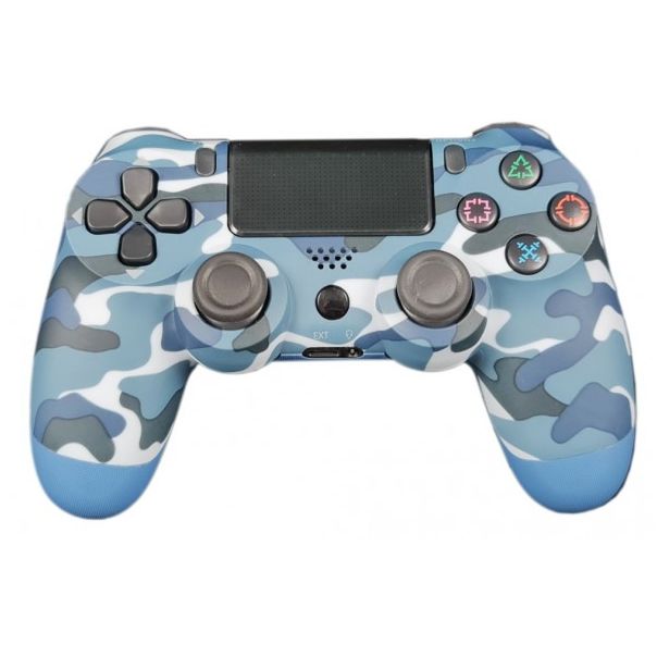JPD-Wireless-Thrillershock PC/PS4 CAMO BLUE Gembird Bezicni gamepad sa dvostrukom vibracijom v2 - EP3227495