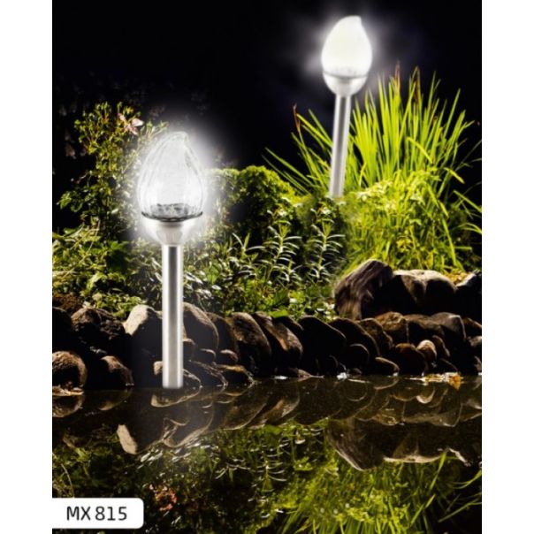 Solarna bastenska lampa sa staklenom glavom MX815, Ni-MH akumulator 1.2V - 600 mAh, 80x380 mm - EP3230617