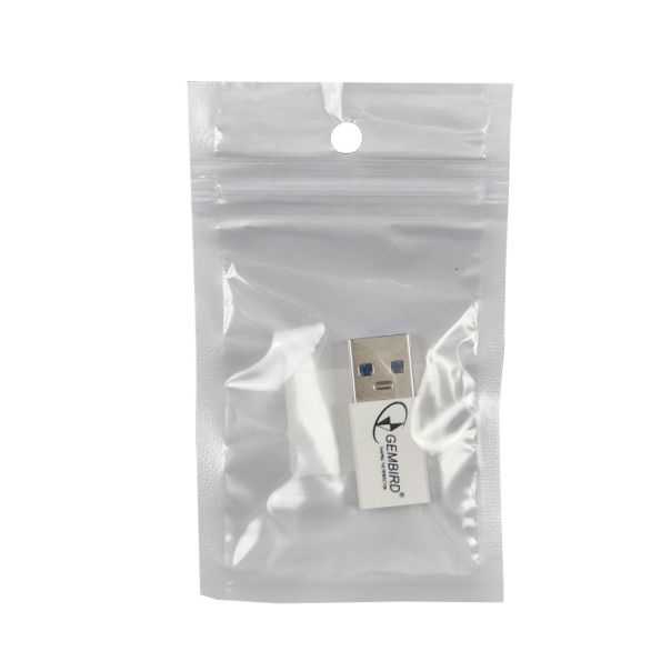 CCP-USB3-AMCM-0M** Gembird USB 3.1 AM to Type-C female adapter cable, White (Alt.A-USB3-AMCF-01, 79) - EP3227539