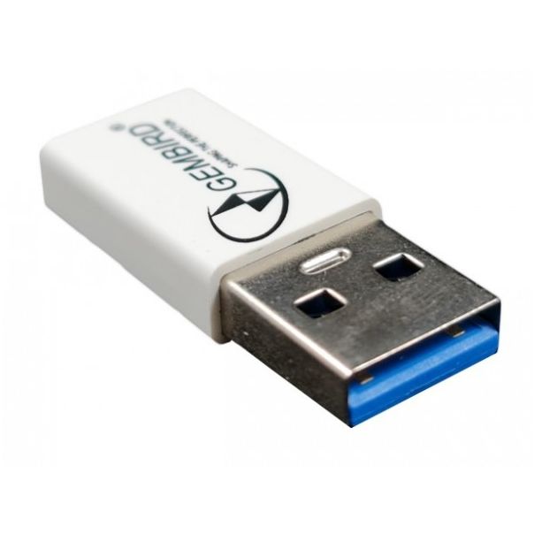 CCP-USB3-AMCM-0M** Gembird USB 3.1 AM to Type-C female adapter cable, White (Alt.A-USB3-AMCF-01, 79) - EP3227539