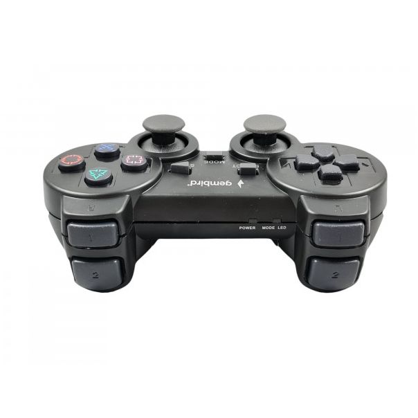 JPD-THRILLERSHOCK 3 ** Gembird Bezicni gamepad sa dvostrukom vibracijom, PS2 / PS3 / PC (737) - EP3227542