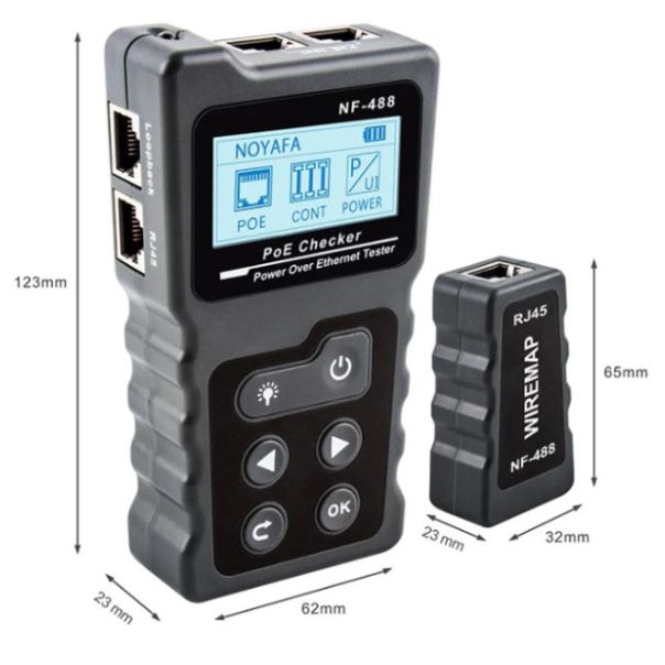 Tester Kablovski POE LAN Noyafa NF-488 STP / UTP do 600m - EP3231075