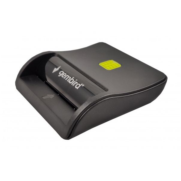 CRDR-CT400 ** Gembird Smart card reader USB 2.0 Citac za licne karte, saobracajne, bankarske (599) - EP3228106