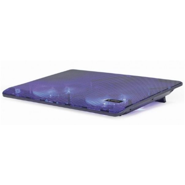 NBS-2F15-05 Gembird hladnjak za laptop, 15.6 2x125mm Fan, USB, 340x250mm, Ergo Stand - EP3230874