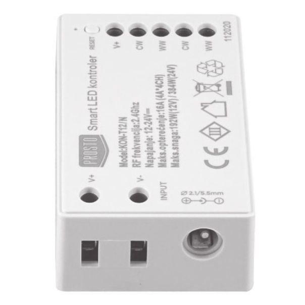 Wi-Fi smart LED kontroler CCT 192W KON-T12/N - EP3225688