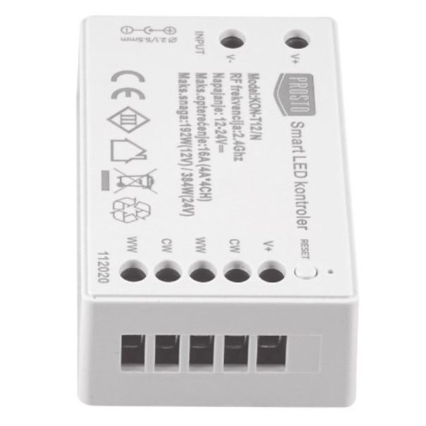 Wi-Fi smart LED kontroler CCT 192W KON-T12/N - EP3225688