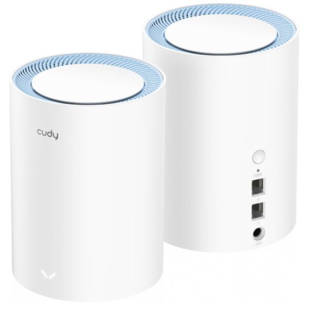Cudy M1200 2-pack AC1200 Dual Band 2.4+5Ghz  Wi-Fi Mesh System, 2x Antena , MIMO, TR069, OpenWRT - EP3269097