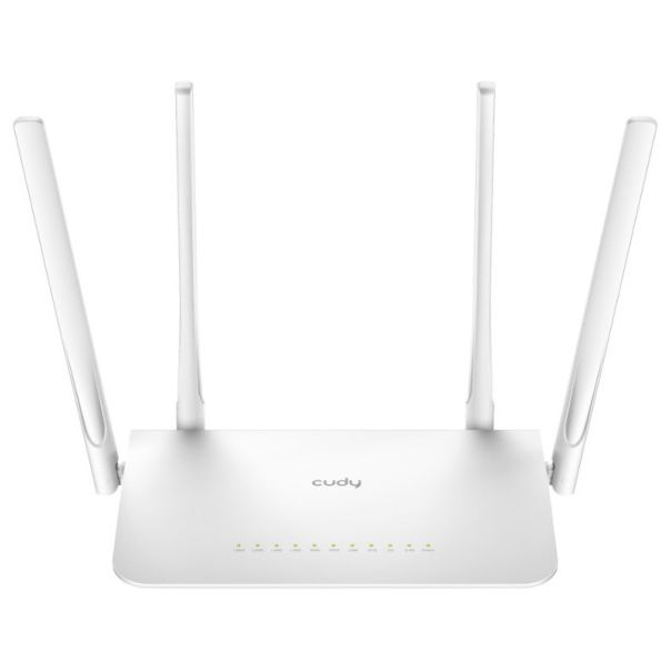Cudy WR1300 AC1200 Dual Band 2.4+5Ghz MESH Wi-Fi Ruter 1W/4LAN Gbit,4x5dBi Wisp/AP/REP/TR - EP3225730
