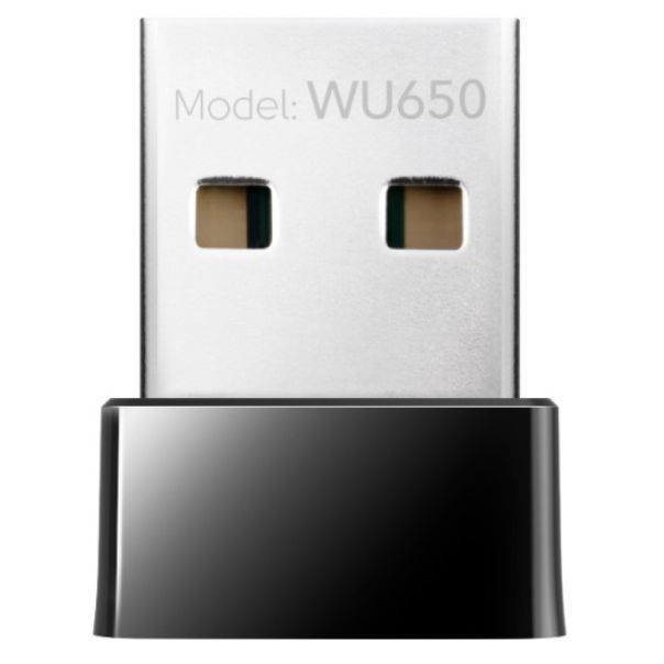 Cudy WU650 AC650 Wi-Fi Dual Band 2.4+5Ghz USB MINI Adapter, 2dBi longe range, Soft AP (Alt.U9) - EP3225742