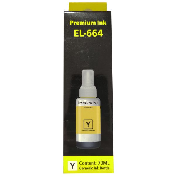 INKJET T6644 Y Dopuna zuta boja bocica sadrži 70 ml mastila za Epson EPIJY6644SC - EP3225763