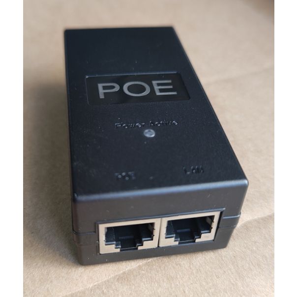 POE-INJ-4806 Gembird 48V/0.65A 30W, POE adapter Injector 1000mbps sa 2x RJ45, 100m - EP3225940