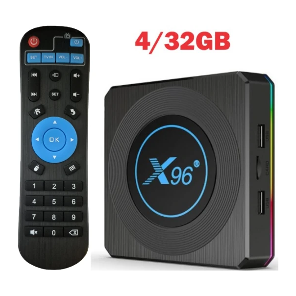 GMB-X96 X4 4/32GB smart TV box S905X4 quad, Mali-G31MP 8K, KODI Android 11.0 - EP3225967
