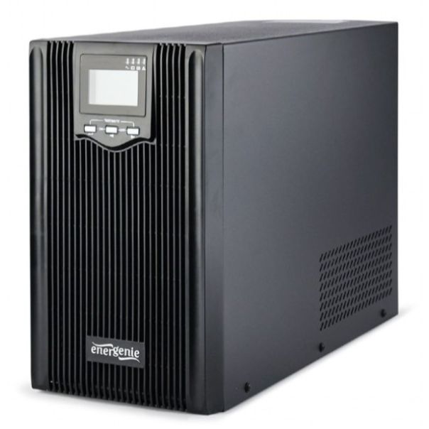 EG-UPS-PS3000-02 Gembird UPS sa stabilizatorom 3000VA (2400W) pure sine wave, LCD, USB, black - EP3273869