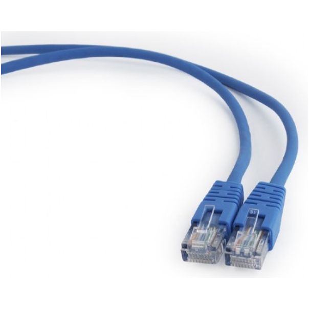 PP12-0.5M/B Gembird Mrezni kabl, CAT5e UTP Patch cord 0.5m blue - EP3274161