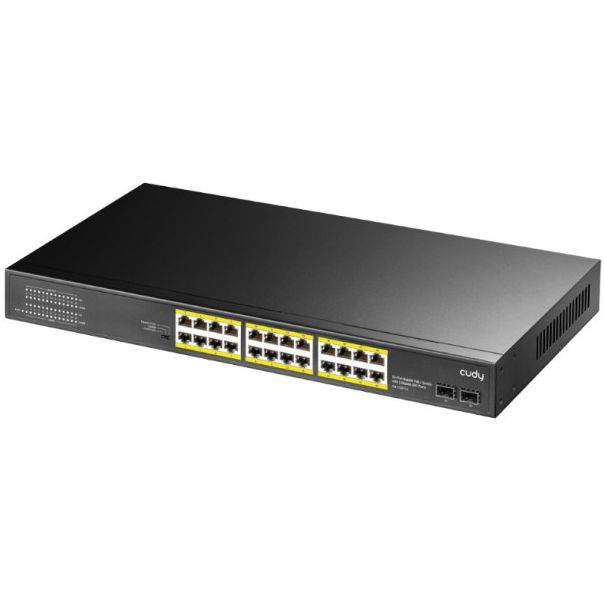 Cudy GS1028PS2 24-Port Gigabit PoE+ Switch with 2 SFP ports 300W - EP3224542