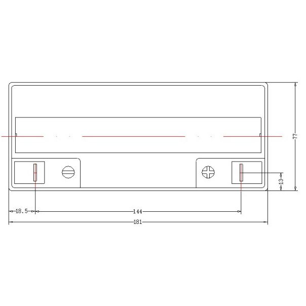 NPP NPG12V-17Ah, GEL BATTERY, C20=17AH, T3, 180*77*167*167, 4,8KG, Light grey - EP3237049